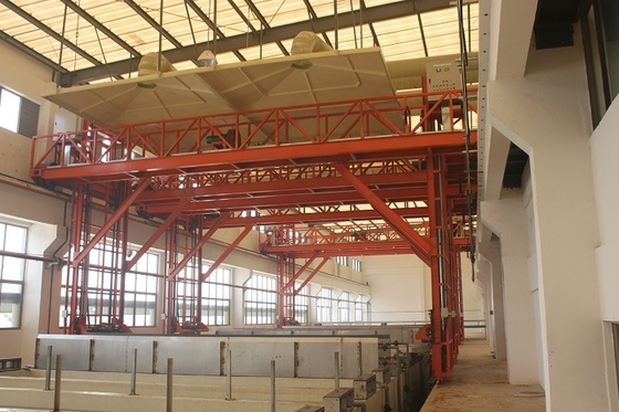 Aluminum Profile Horizontal Anodizing Line Equipment And Electrophoresis