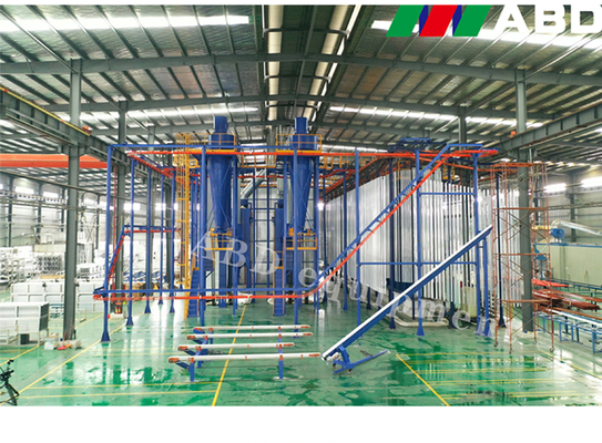 PLC Fluidized Bed Powder Coating Equipment Surface Treatment Line 380V 220V