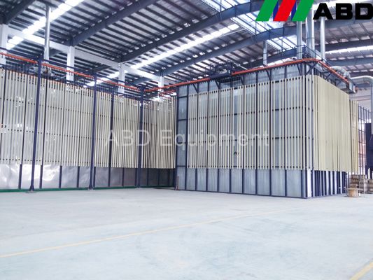 Online Pre-treatment Equipment Metal Powder Coating Line