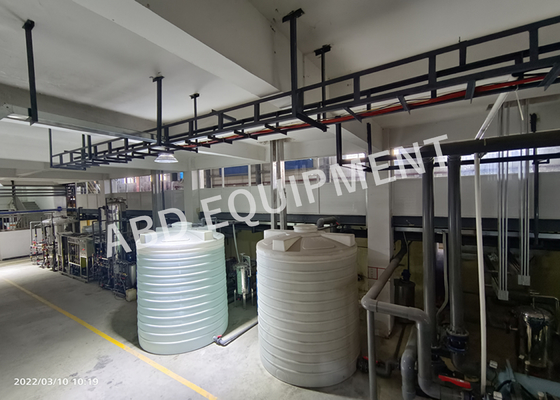 Horizontal Anodizing Production Line Equipment For Aluminum Profiles