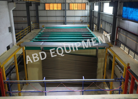Horizontal Anodizing Production Line Equipment For Aluminum Profiles