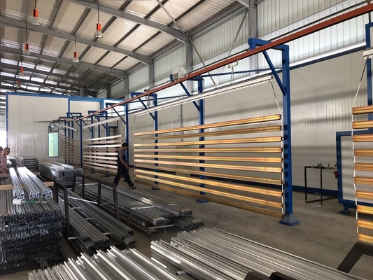 SUS304 Electrostatic Horizontal Powder Coating Line 380V 220V