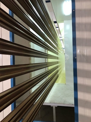 SUS304 Electrostatic Horizontal Powder Coating Line 380V 220V