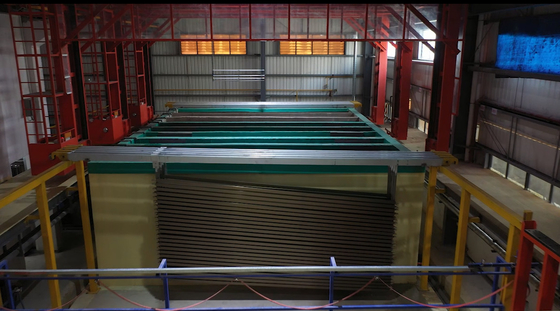LPG Heating Upper Computer Control Full-automatic Anodizing Production Line Of Aluminium Profiles