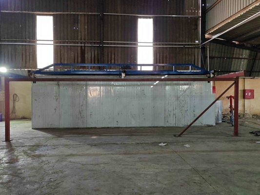 Adjustable Conveyor Speed Full-automatic Horizontal Powder Coating Line With Standard Surface Area 400m2/T
