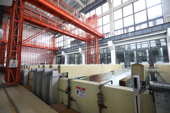 480V Vertical Anodizing Production Line High-capacity For Aluminum Surface Treatment ABD Equipment