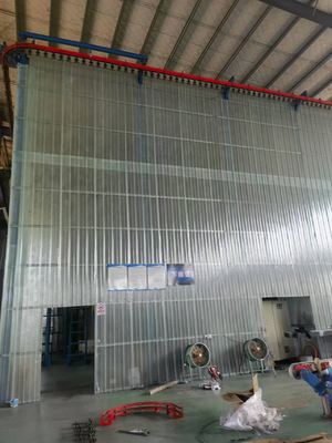 Hot Sales Save Space  Vertical Powder Coating Line For Aluminium Profiles from China