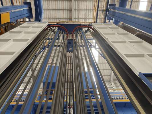 Flexible  Intelligent Control System  Vertical Powder Coating Line for Aluminum Profiles