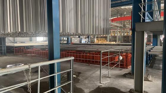 Loading Accumulation Conveying Vertical Anodizing Production Line for Aluminum Profiles