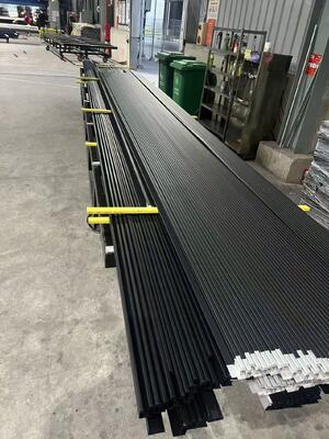 Conductivity Colored  Profiles Vertical Anodizing Production Line for Aluminum Profiles