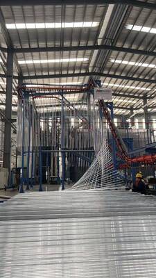 Revers Osmosis  Water Rinsing Vertical Powder Coating Line High-performance for Aluminum Profiles