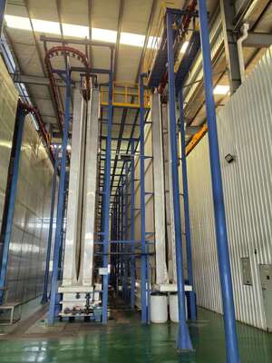 High-performance Powder Coating Aluminum Profiles Vertical Powder Coating Line