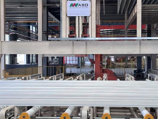 Full-automatic Flipping System Vertical Anodizing Production Line for Aluminum Profiles