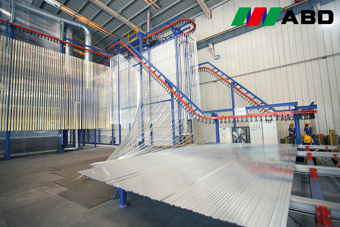 Thermosetting Vertical Powder Coating Line Surface Treatment Line