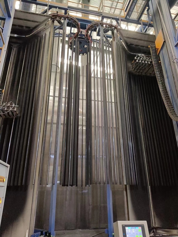 3kw Double Powder Booth Vertical Powder Coating Line Full Automatic Spray