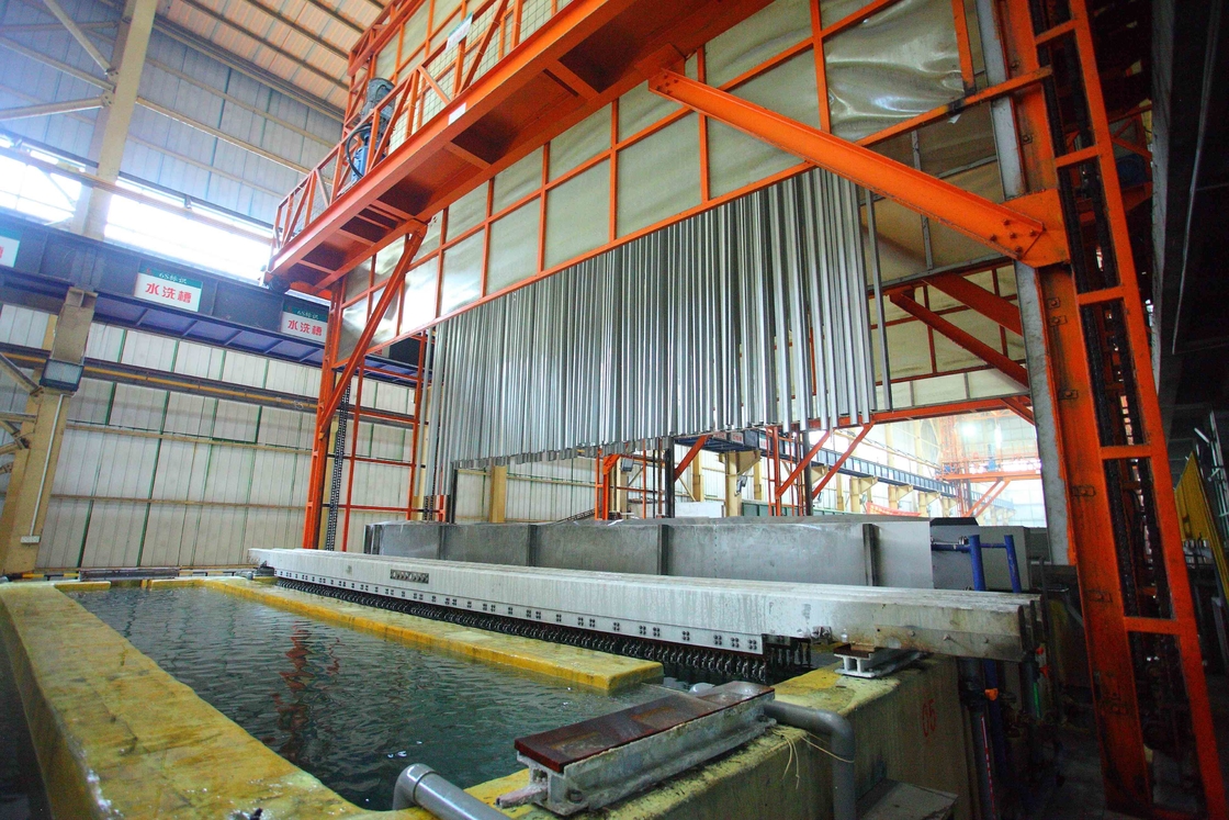 Industrial Rinsing Degreasing Rectifier Automatic Vertical Anodizing Production Line And Electrophoresis System