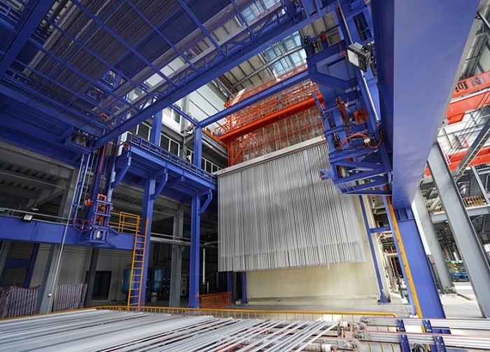 Vertical Anodizing Production Line Upper Computer Monitoring Production Procedure