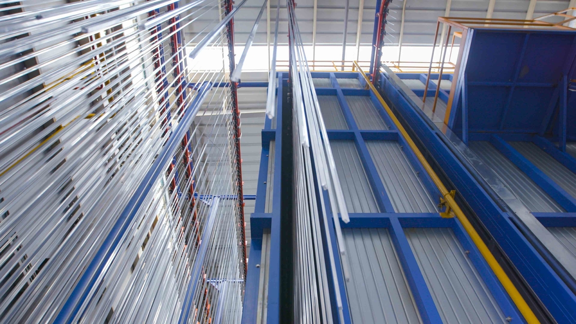 High Efficiency Vertical Powder Coating Line Digital Control