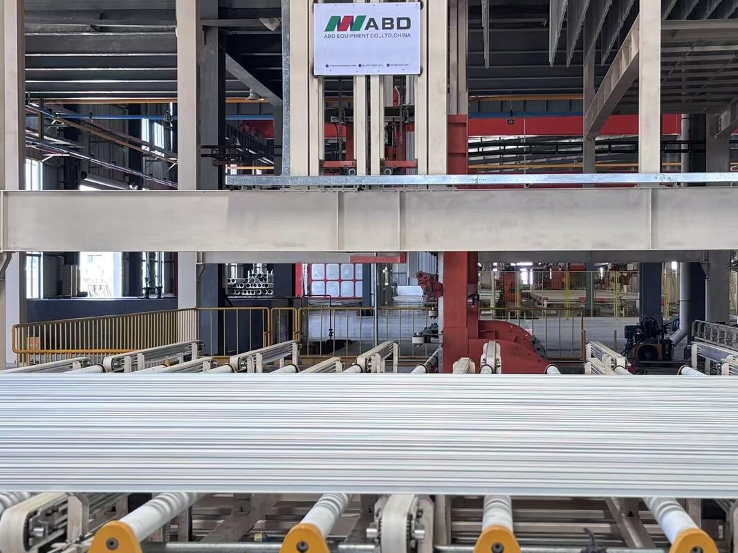 Full-automatic Flipping System Vertical Anodizing Production Line for Aluminum Profiles