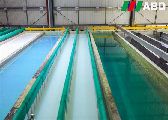10-15 Mikrometer-Film-Ingenieur Anodizing Production Line horizontal
