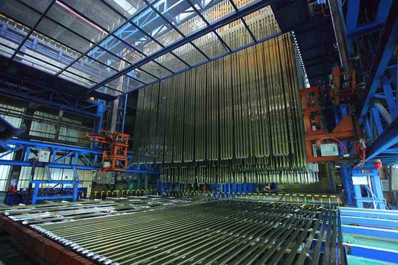 Spezialisierte Spannungsraumkapazität Vollautomatische Anodisierungsproduktionslinie