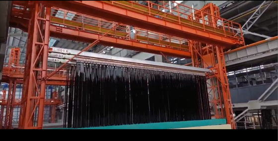 Hochleistungs-LNG-Heizung Obercomputer-Steuerungssystem Anodisierung Produktionslinie für Aluminium Oberflächenbehandlung ABD-Ausrüstung