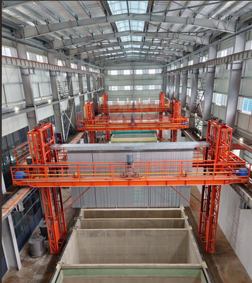 Kambodscha LNG-Heizungssystem Mehrfach-Full-Automatische vertikale Anodisierung Aluminiumprofil Oberflächenbehandlungsanlage